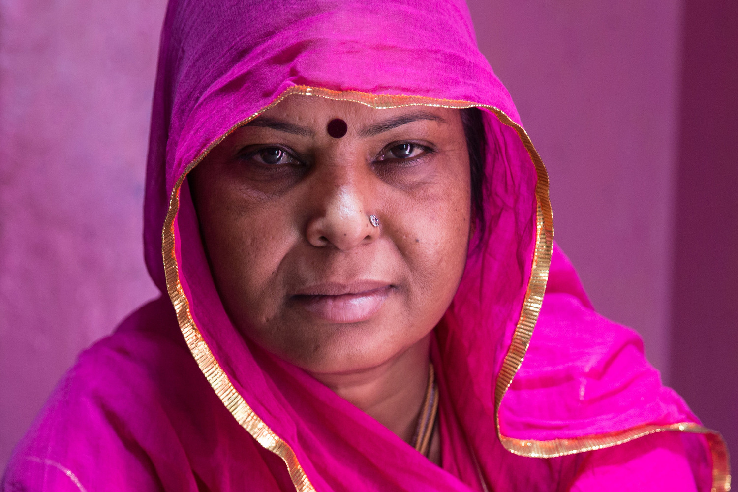  Nand Kawar, 48, lives with her four adult children and their families. Her grandchildren attend an Opus III school. 