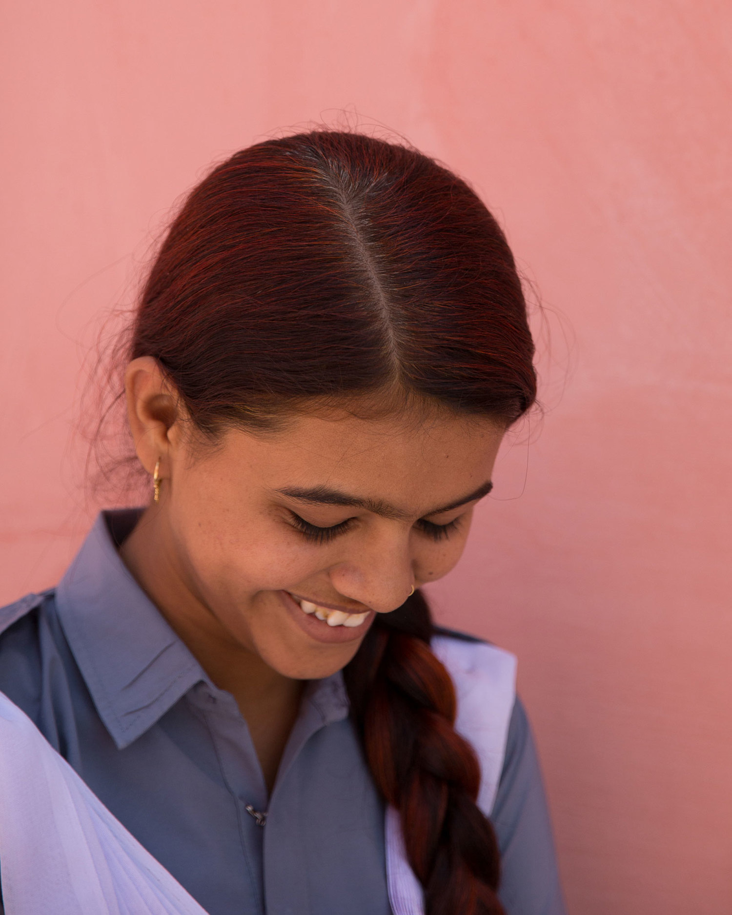   Kachan Chouahan, 9th class.  "I want to be an officer because I want to establish a good society without crime and injustice. I want to work on ending terrorism in the nation." 
